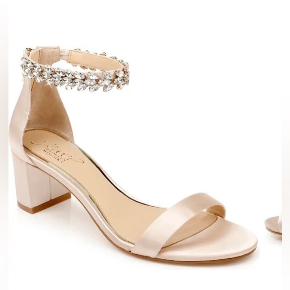 Badgley Mishka- Ankle Strap Heels